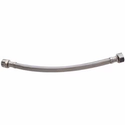 SOMATHERM FOR YOU - Flexible sanitaire réduit raccordement droit Mâle 12/17 (3/8') - écrou tournant droit Femelle 15/21 (1/2' ...