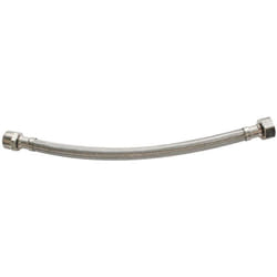 Ayor - Flexible sanitaire - Raccord mâle 1/2' écrou tournant 3/8' - l = 800mm - DN8