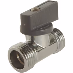 SOMATHERM FOR YOU - L28-62 - Robinet d'arrêt WC droit - Laiton chromé - Manette 1/4 tour - Mâle/Mâle 15/21 A PROPOS DE L'ARTI ...