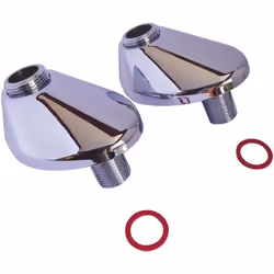 SOMATHERM FOR YOU - Raccord laiton chromé excentré 45mm - M15/21-M20/27 + Rosace A PROPOS DE L'ARTICLE Raccord excentré de 45 ...
