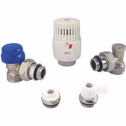 SOMATHERM FOR YOU - Kit avec tête thermostatique à dilatation de liquide A PROPOS DE L'ARTICLE Kit pour équiper un radiateur. ...