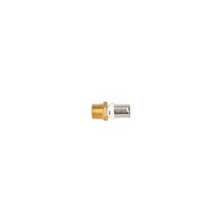 Ayor - Raccord droit mâle multicouche 20/27 fixe à sertir - Ø26-3/4" - 30311-26-20 - Fixoconnect