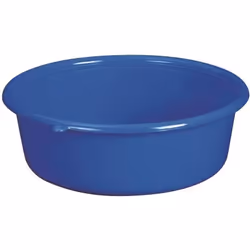 ALUMINIUM ET PLASTIQUE - Cuvette ronde Ø21x6cm 1.5l Bleu