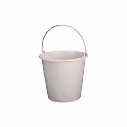 Seau de ménage avec anse en métal - 5 L - pailleté ALUMINIUM ET PLASTIQUE. - Anse en acier. - Diamètre : 22 cm. - Hauteur : 2 ...