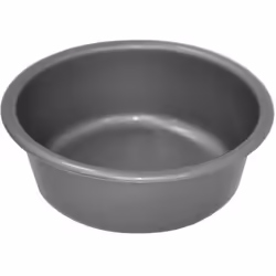 ALUMINIUM ET PLASTIQUE - Cuvette ronde Ø25 2.5l Silver