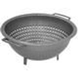 Passoire sur pieds - D: 26 cm - gris