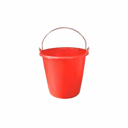 Seau ménage 12L gradué rouge - Seau ménage 12l gradué rouge