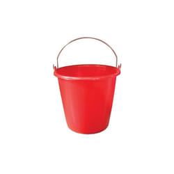 Aluminium Et Plastique - aluminium et plastiq seau menage 12L gradue rouge RIVS12R