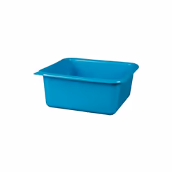 H.13cm. Gamme d articles menagers fabriquée avec 100% de plastique recyclé.