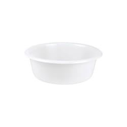 Aluminium Et Plastique - Cuvette ronde 32cm 5l blanc alimentaire