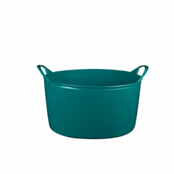 Le panier souple multi-usages - 15 L - vert de la marque ALUMINIUM ET PLASTIQUE est pratique et esthétique. Cette panière en  ...
