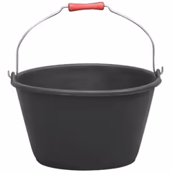 Seau à vendange - 16 L - noir