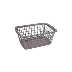 Aluminium Et Plastique - corbeille rangement 36X25X15 silver 1035670