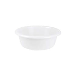 Aluminium Et Plastique - Cuvette ronde 36cm 6.5l blanc alimentaire
