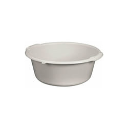 Aluminium Et Plastique - bassine ronde 11L D38X16CM gris moucheté RIVB11G
