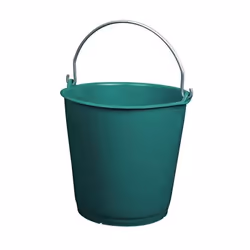 Seau rural gradué - 22L - vert de la marque ALUMINIUM ET PLASTIQUE. Caractéristiques du seau : - Coloris : vert - Matière : p ...