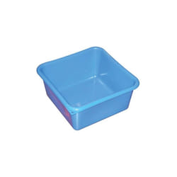 Aluminium Et Plastique - aluminium et plastiq cuvette carree 15L 38CM bleu 1086815