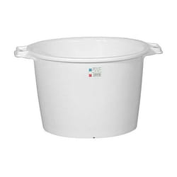 Aluminium Et Plastique - Baquet rond 30 l - blanc