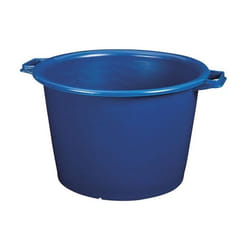 Aluminium Et Plastique - Baquet rond 30 l - d: 45 cm - h 29 cm - bleu