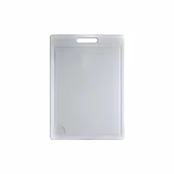La planche à découper 50 x 35 cm - plastique - blanc de la marque ALUMINIUM ET PLASTIQUE est très pratique pour découper des ...