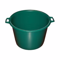 Baquet rond 55 L - D: 55 cm - H 36 cm - vert de la marque ALUMINIUM ET PLASTIQUE. - Contenance : 55 L - Diamètre supérieur ex ...