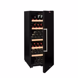 La Sommelière CTP177A, Refroidisseur de vin compresseur, Pose libre, 165 bouteille(s), 105 W, G, Noir