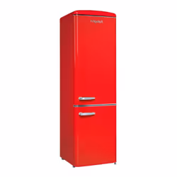 UN DESIGN VINTAGE POUR UNE CUISINE MODERNE Ce réfrigérateur combiné Rétro de FrigeluX est une véritable pièce décorative pour ...