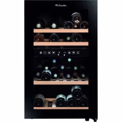 Cave a Vin   de service - LA SOMMELIERE - SLS45DZ - 45 bouteilles - Porte vitrée - Classe G - Noir