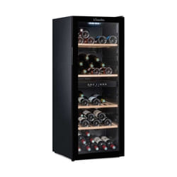 La Sommelière SLS90DZ refroidisseur à vin Refroidisseur de vin compresseur Pose libre Noir 91 bouteille(s)