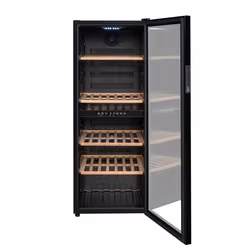 La Sommelière SLS90DZ refroidisseur à vin Refroidisseur de vin compresseur Pose libre Noir 91 bouteille(s) - Vue supplémentaire 12