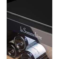 La Sommelière SLS90DZ refroidisseur à vin Refroidisseur de vin compresseur Pose libre Noir 91 bouteille(s)