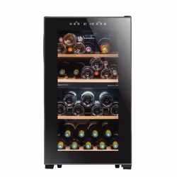 La Sommelière LS512ZBLACK refroidisseur à vin Pose libre Noir 50 bouteille(s)