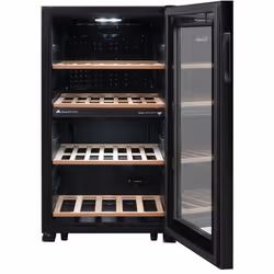 La Sommelière LS512ZBLACK refroidisseur à vin Pose libre Noir 50 bouteille(s) - Vue supplémentaire 5
