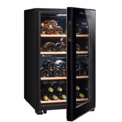 La Sommelière LS512ZBLACK refroidisseur à vin Pose libre Noir 50 bouteille(s) - Vue supplémentaire 7