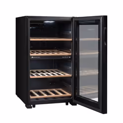 La Sommelière LS512ZBLACK refroidisseur à vin Pose libre Noir 50 bouteille(s) - Vue supplémentaire 9