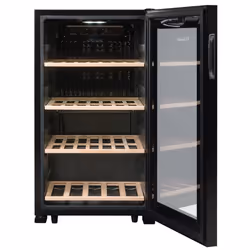 La Sommelière LS52BLACK refroidisseur à vin Refroidisseur de vin compresseur Pose libre Noir 52 bouteille(s) - Vue supplémentaire 4