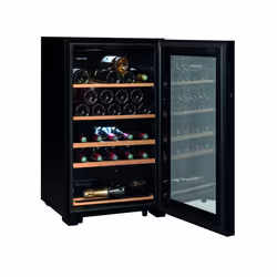 La Sommelière SLS32DZBLACK refroidisseur à vin Refroidisseur de vin thermoélectrique Pose libre Noir 32 bouteille(s)
