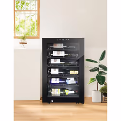 La Sommelière COLLECTION refroidisseur à vin Refroidisseur de vin compresseur Pose libre Noir 22 bouteille(s) - Vue supplémentaire 4