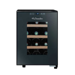 La Sommelière LS12SILENCE refroidisseur à vin Refroidisseur de vin thermoélectrique Pose libre Noir 12 bouteille(s)