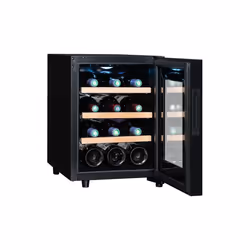 La Sommelière LS12SILENCE refroidisseur à vin Refroidisseur de vin thermoélectrique Pose libre Noir 12 bouteille(s)