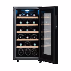 La Sommelière LS18SILENCE refroidisseur à vin Hybrid wine cooler Pose libre Noir 18 bouteille(s)