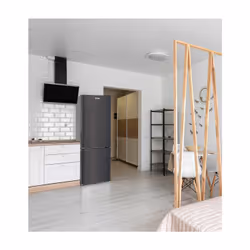 Frigelux RC262XE réfrigérateur-congélateur Pose libre 262 L E Noir