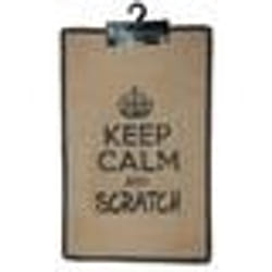 Wouapy - Tapis griffoir rectangle - Gris