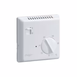 Thermostat ambiance électronique saillie chauf élec avec entrée fil pilote 230V HAGER 25513 Thermostat ambiance électronique  ...