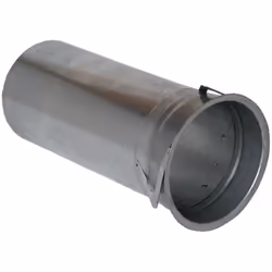 Manchette tole VMC pour bouche BAP Ø125