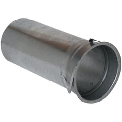 Manchette tole vmc pour bouche bap Ø125
