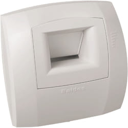 Aldes - Bouche hygroréglable bain B22 Curve s 10 50 D80 mm Blanc 11015025