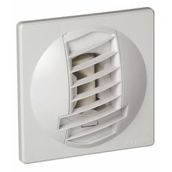 Aldes - Bouche vmc 15m3/h autoréglable bap Color grise simple Ø125