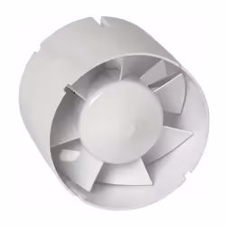 Ventilation ponctuelle d'une pièce Permet l'extraction ou l'insufflation Fonctionnement forcé et intermittent ABS Faible nive ...
