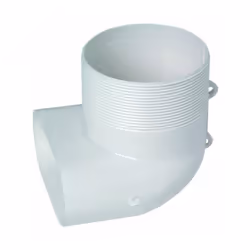 Description générale Le coude mixte 90° Minigaine en PVC de la marque Aldes est conçu pour relier une bouche circulaire de di ...